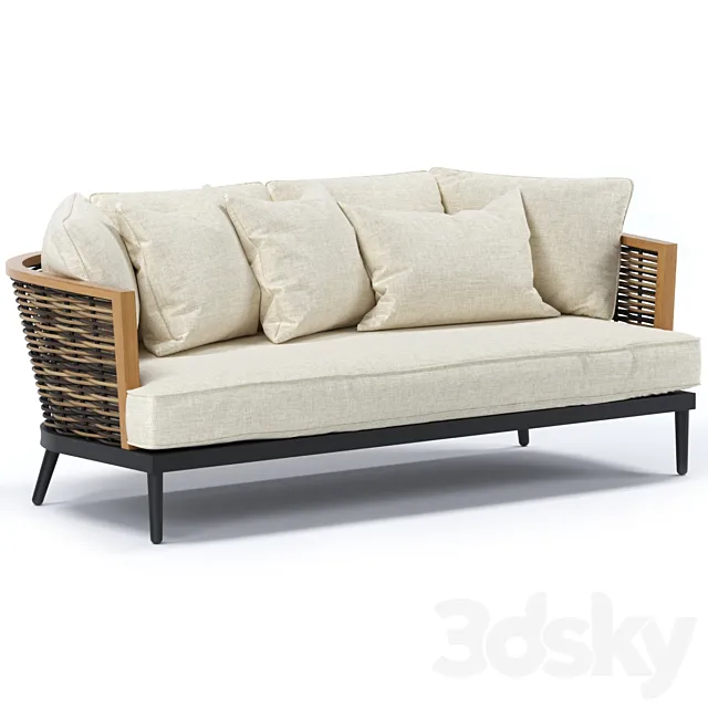 Slettvoll Marty 3 seter sofa 3ds Max