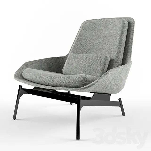 Slide Lounge Chair 3DSMax File