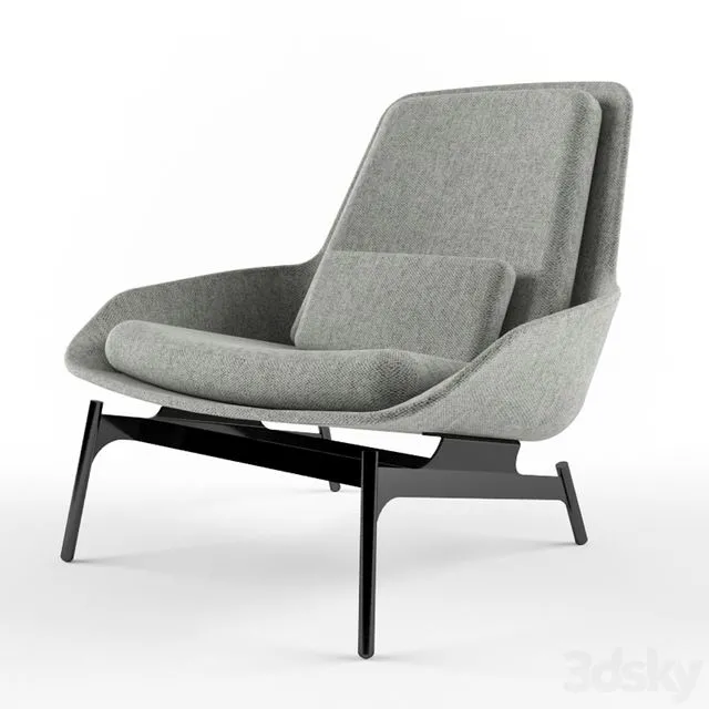 Slide Lounge Chair 3dsMax Model