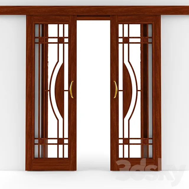 Sliding door 3DS Max Model