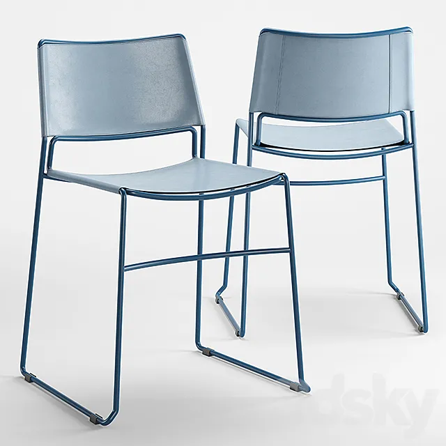 Slim S CU Chair 3ds Max