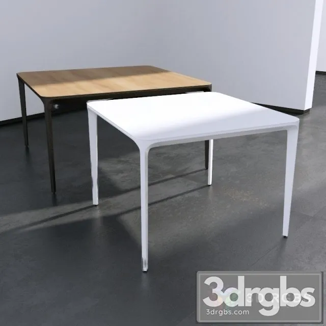 Slim Square Table 3dsmax Download