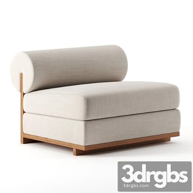 Slipper lounger by moving mountains