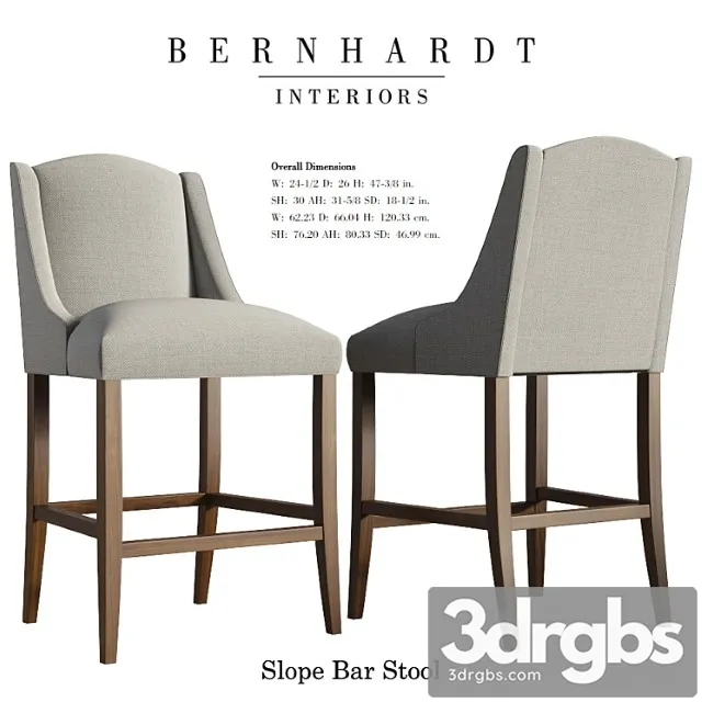 Slope bar stool – bernhardt 2 3dsmax Download