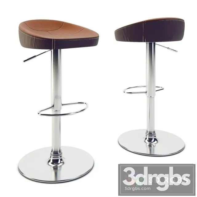 Slugger Bar Stool Chair 3dsmax Download