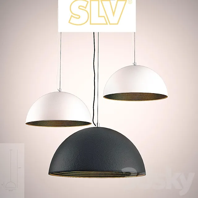 SLV_BIG WHITE_LIGHT 3ds Max