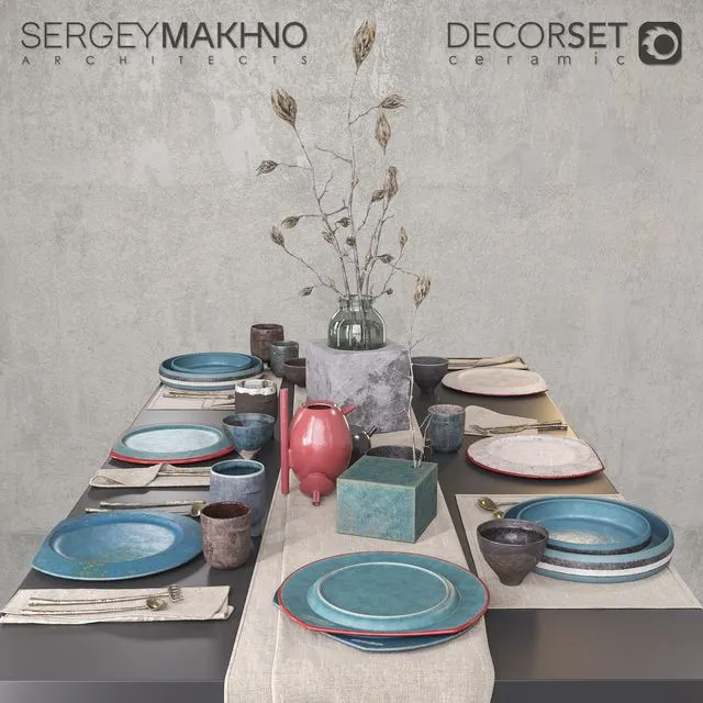 SMA decor set 3dsMax Model