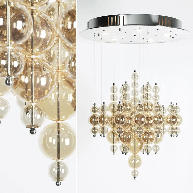 SMALL BUBBLES CASH PENDANT 3dsMax Model