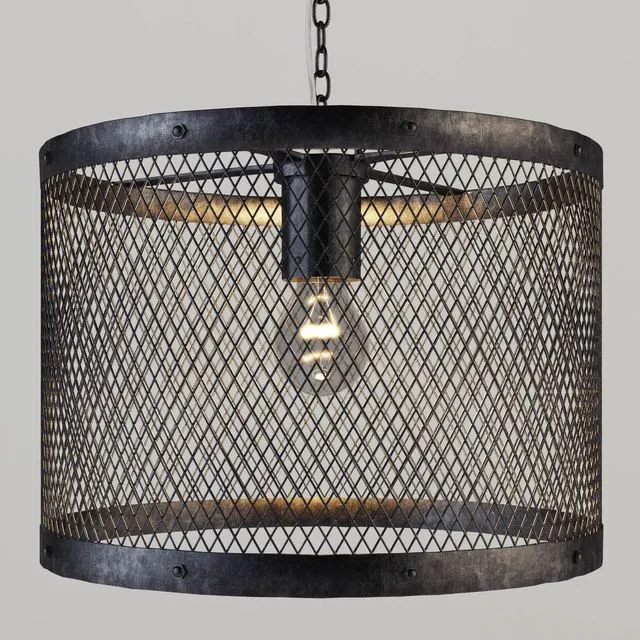 Small Hanging Shade Baltard 3dsMax Model