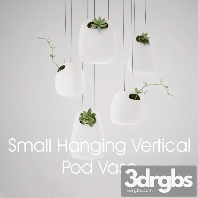 Small Hanging Vertical Pod Vase 3dsmax Download