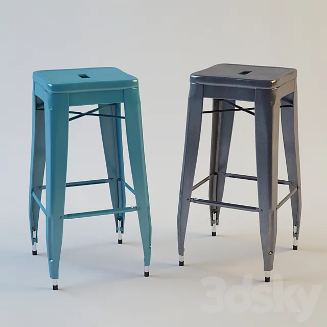 small stool 3DSMax File