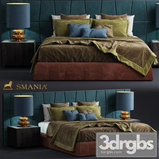 Smania Colorado Bed 02 3dsmax Download