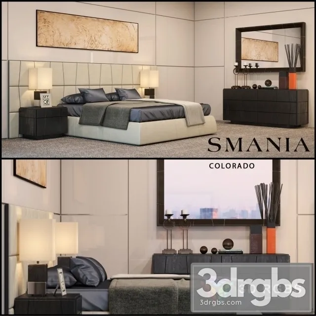Smania Colorado Bed 3dsmax Download