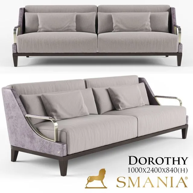Smania dorothy sofa 3dsMax Model