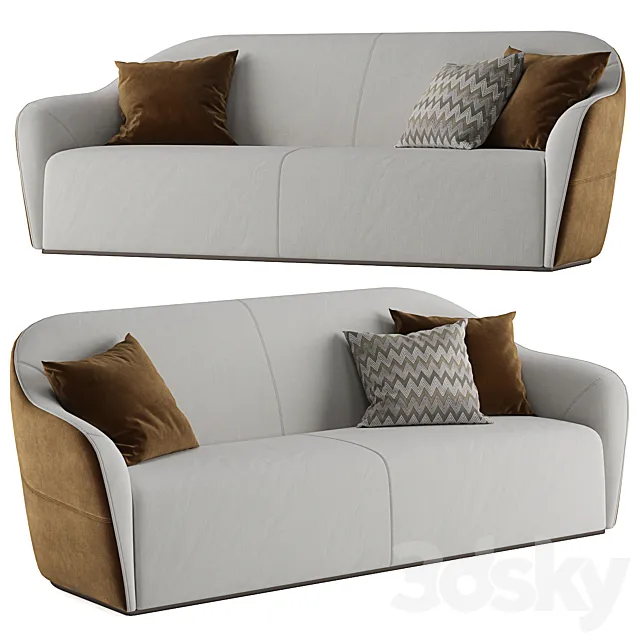 Smania gramercy sofa 3ds Max