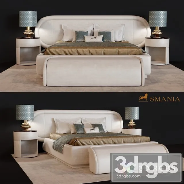 Smania James Bed 3dsmax Download