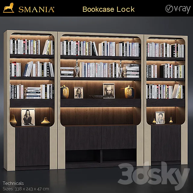 Smania Lock 3DS Max Model