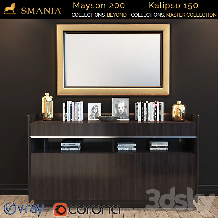 SMANIA Mayson 200 Kalipso 150 3DS Max