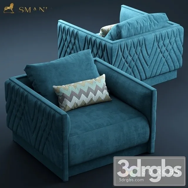 Smania Miami Armchair 3dsmax Download