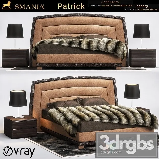 Smania Patrick Bed 3dsmax Download