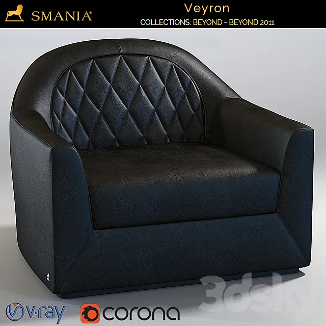 SMANIA Veyron (armchair) 3DS Max Model