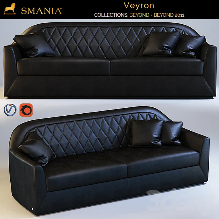 SMANIA Veyron (sofa) 3DS Max
