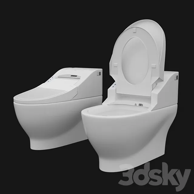 Smart Toilet 3DSMax File