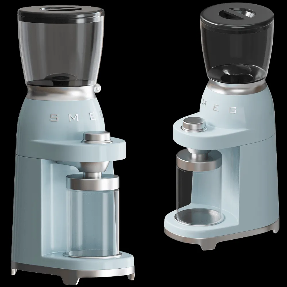 Smeg – A coffee grinder CGF01PBEU 3ds Max
