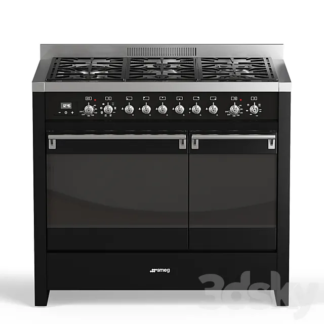 Smeg A2BL-81 3DS Max Model