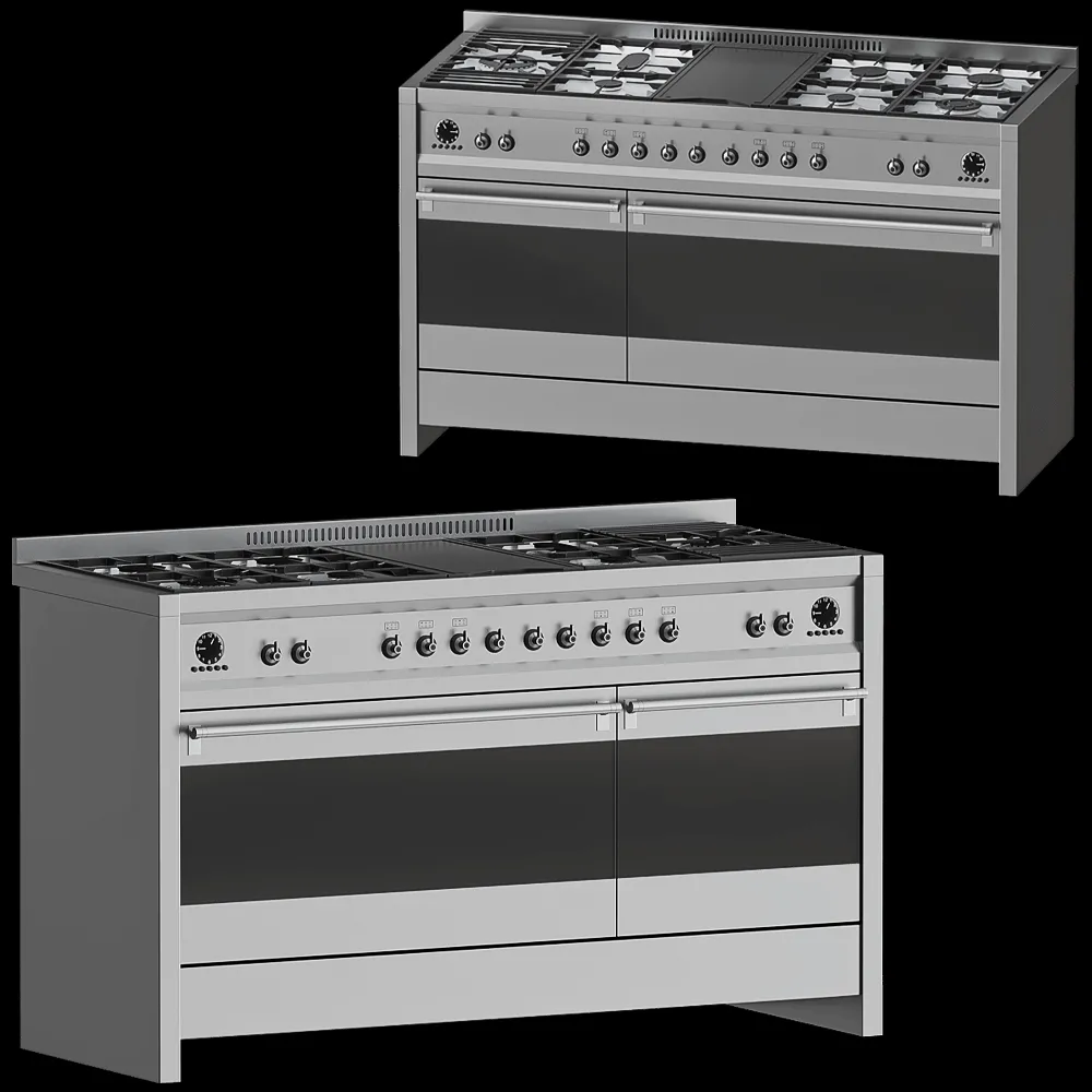Smeg – Cooker SMEG A5-8 3ds Max