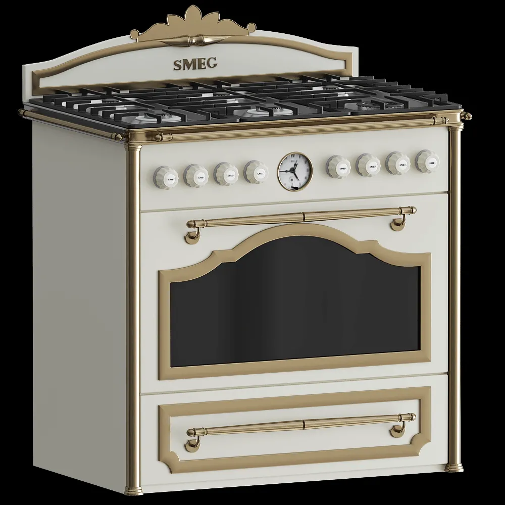 Smeg – Gas CC9GPO 3ds Max