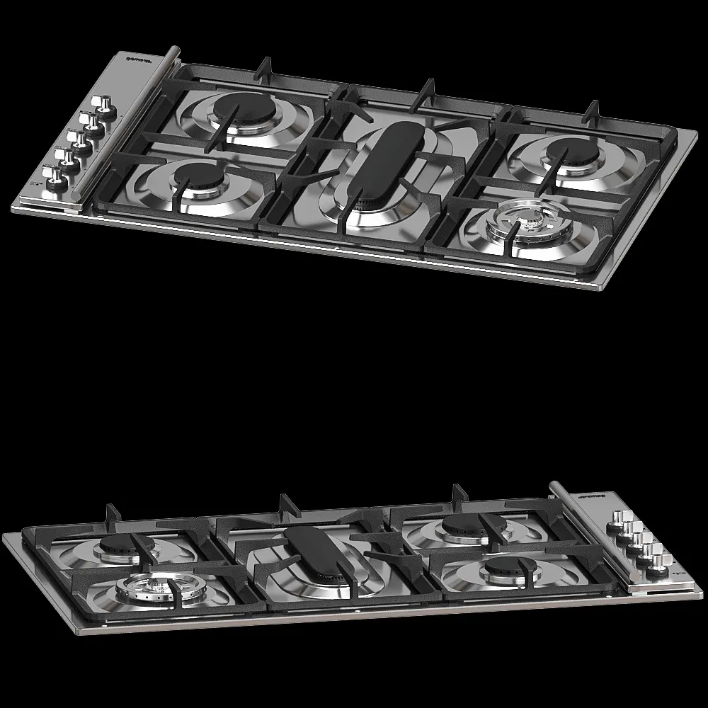 Smeg – Gas CIR93AXS3 3ds Max