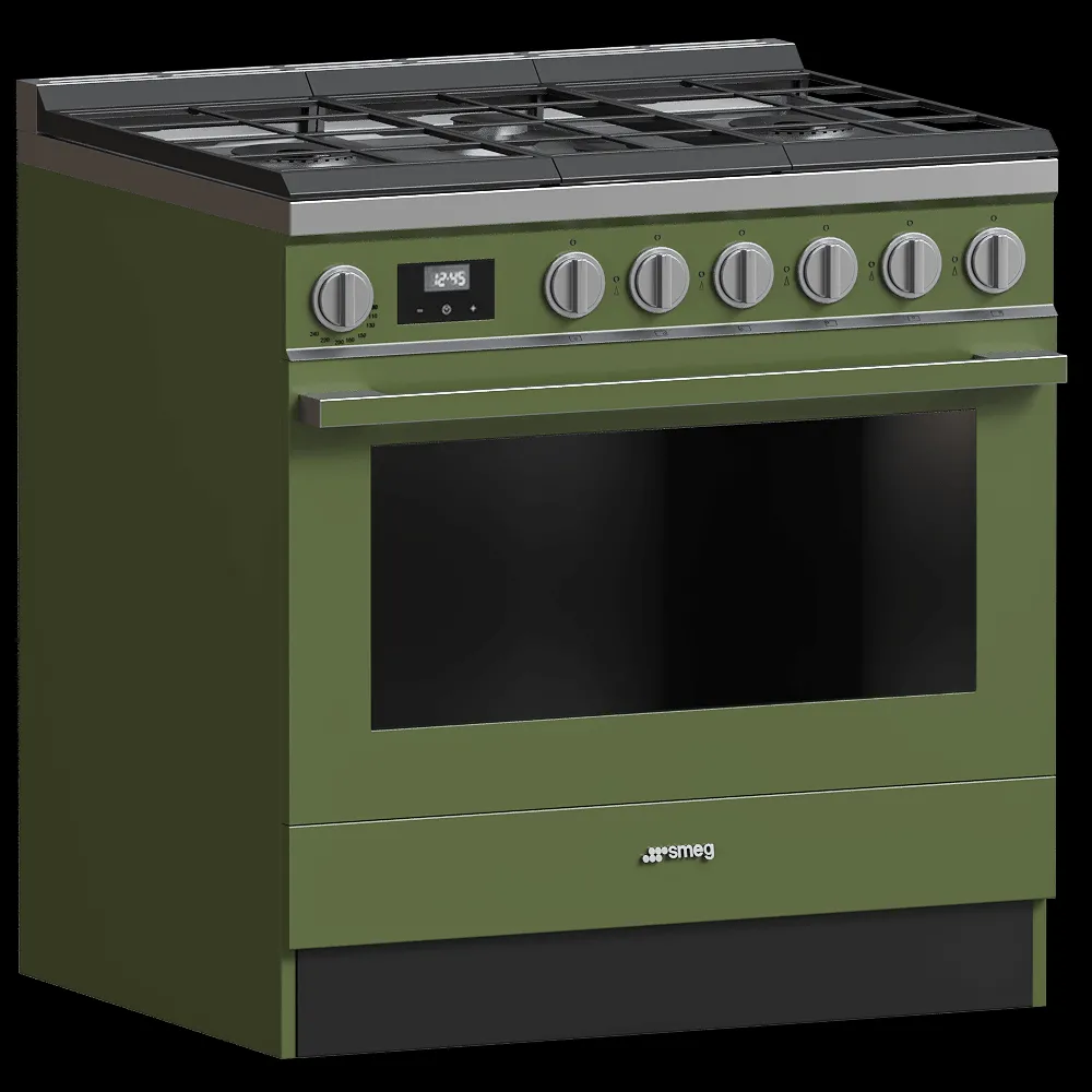 Smeg – Gas stove CPF30UGGOG 3ds Max