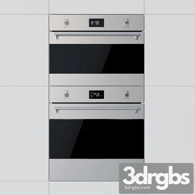 Smeg – oven sfp6390xe and compact oven sf4390mcx 2 3dsmax Download