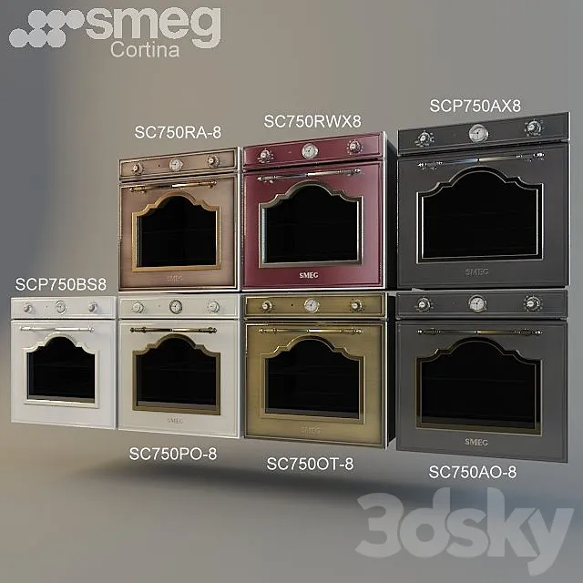 Smeg series Cortina 3DSMax File