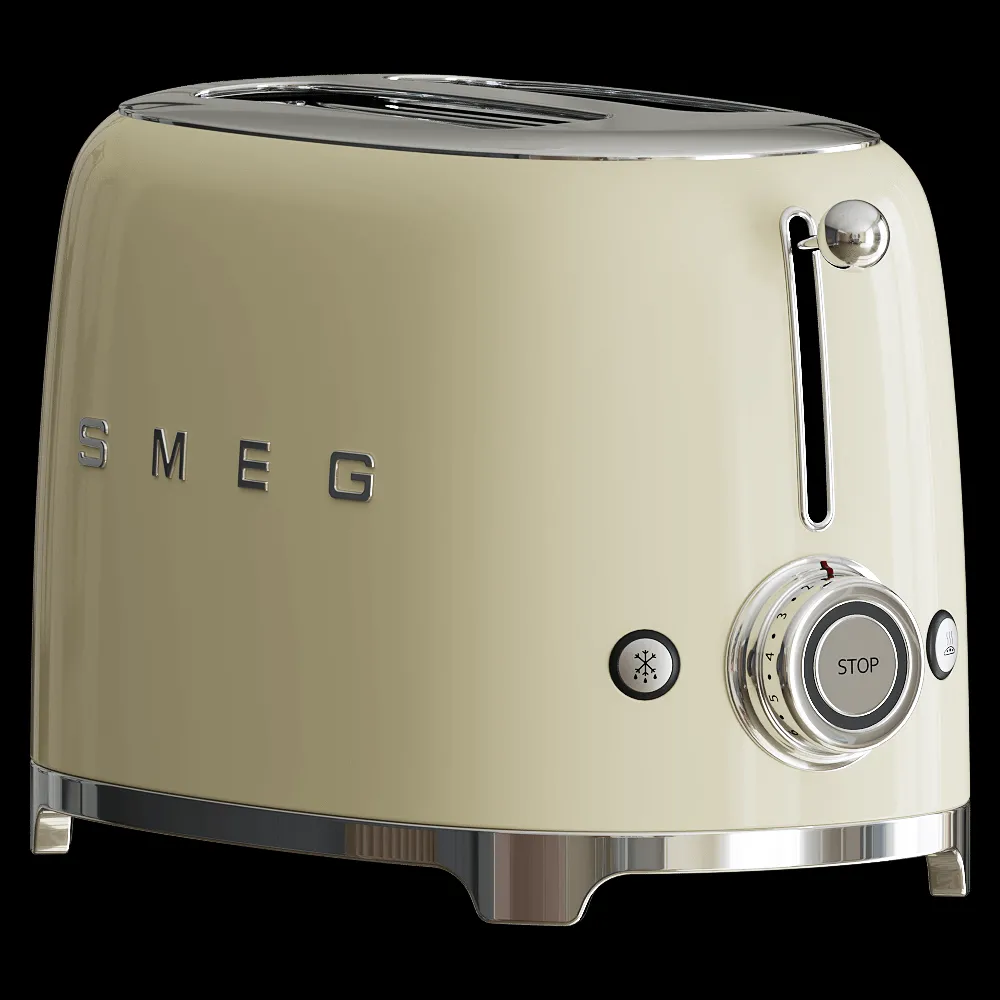 Smeg – Toaster TSF01CREU 3ds Max