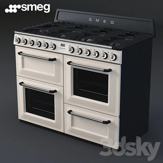 Smeg Victoria Aesthetic TR4110P1 3ds Max