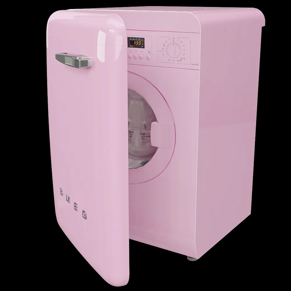 Smeg – Washing Machine WMFABPK-2 3ds Max