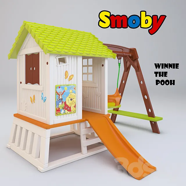 SMOBY_Winnie_the_Pooh 3DSMax File