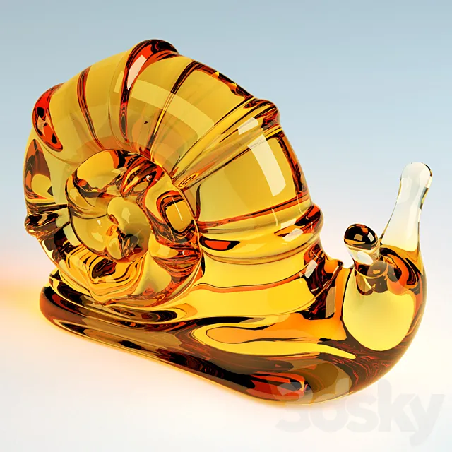 Snail glass 3DSMax File