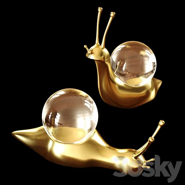 Snails 3dsMax Model