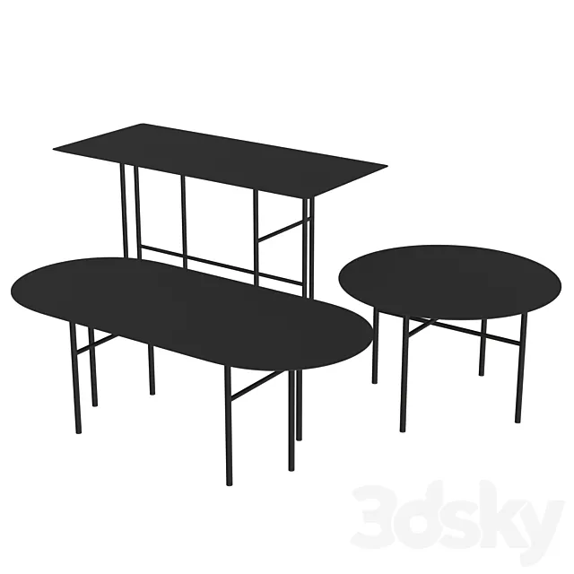 Snaregade table 3DS Max Model