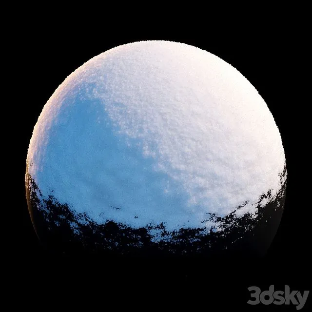 Snow 3dsMax Model