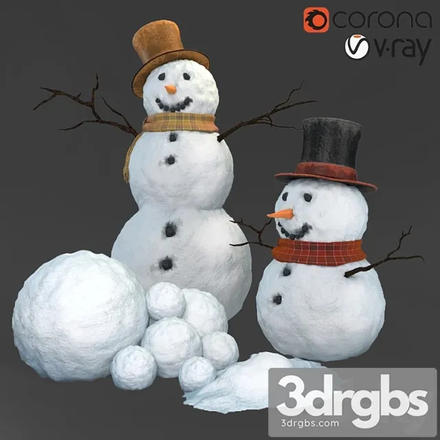 Snowman 3dsmax Download