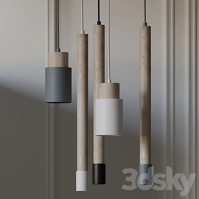 SO6 Pendant Light from FILD 3ds Max