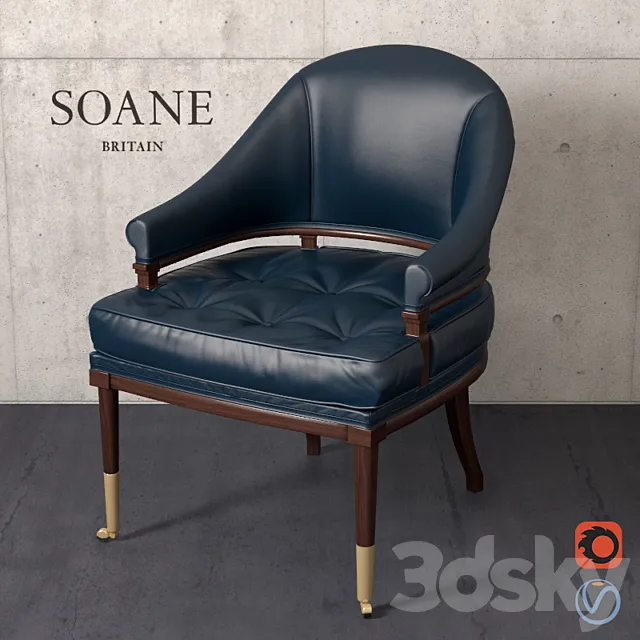 Soane Britain – The Eldon Chair 3DSMax File