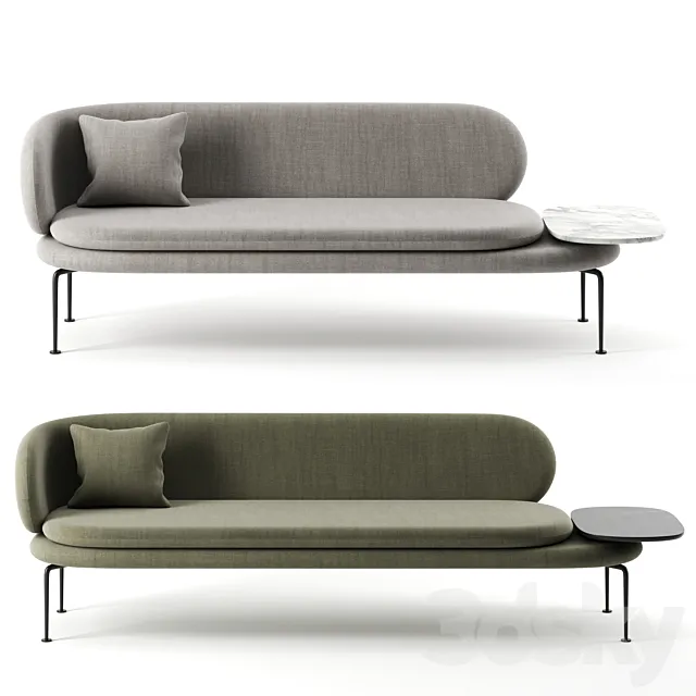 Soave sofa by La Cividina 3DSMax File