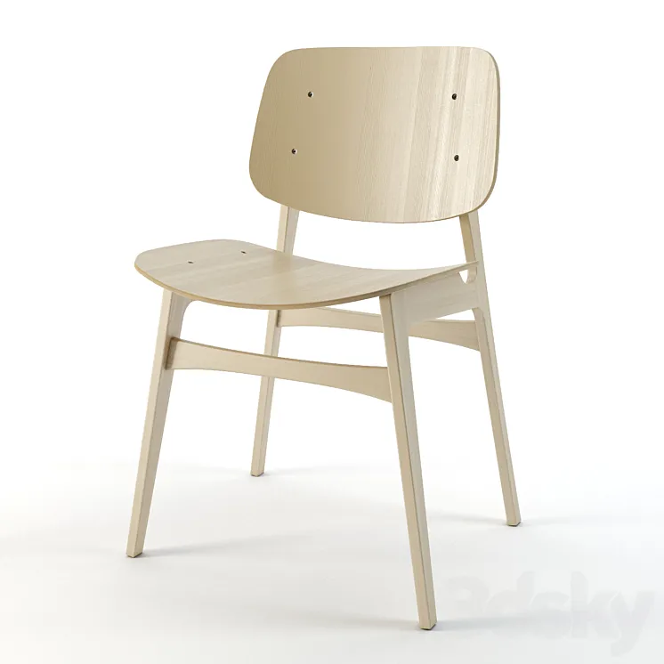 Soborg Chair 3DS Max