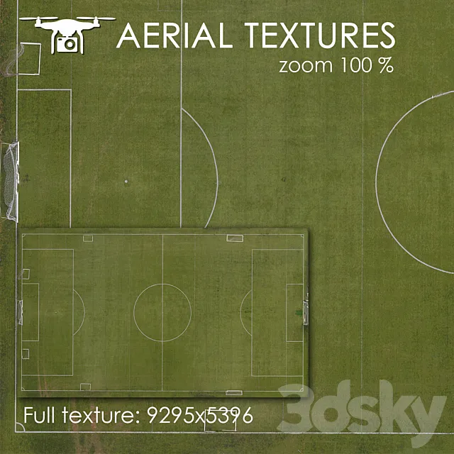 Soccer field 219 3DS Max Model