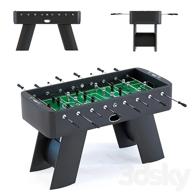 Soccer table style 3DS Max Model